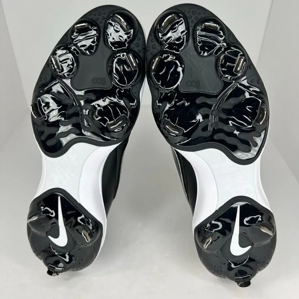 Nike Mens CT0829-00 Black Alpha Huarache 3 Varsity Low Size 12 Baseball Cleats